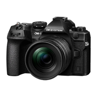 OMデジタルソリューションズ デジタル一眼カメラ・12-45mm F4．0 PROキット OMSYSTEM OM-1 Mark II ブラック OM-1M2_1245