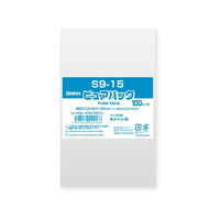 シモジマ ピュアパックS 厚0.03×90×150 100枚 FCV4218-6798216