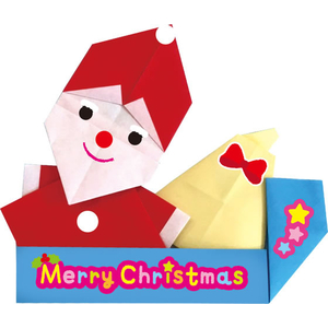 トーヨー メリークリスマスタウンセット おりがみ FCJ933S-414452-イメージ2