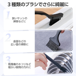 エレコム 電動エアダスター 2WAYタイプ ブラック AD-ALC01BK-イメージ6