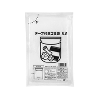 伊藤忠リーテイルリンク テープ付きごみ袋 乳白半透明 8L 30枚入 FCS9739-BTG-3