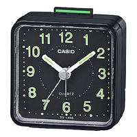 カシオ トラベルクロック ブラック TQ-140S-1JF