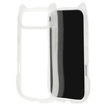 ラスタバナナ iPhone Air用MIMI 猫耳ケース TPU×PC クリア 9186IP5CHPCL