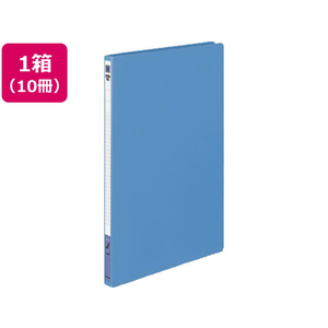 コクヨ レターファイル(PP表紙) A4タテ とじ厚12mm 青 10冊 1箱(10冊) F835936-ﾌ-520B-イメージ1