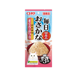 いなば 毎日おさかな 高齢猫 鮪鰹 3袋 FCJ176C-イメージ1