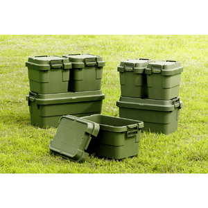 トラスコ トランクカーゴ フラット天板仕様 ７０Ｌ ОＤ色 TRUSCO 道具箱“トランクカーゴ” フラット天板仕様 ODCF-70-イメージ6