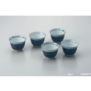 いちがま FC65656 反り方煎茶碗 桔梗 5客セット |エディオン公式通販