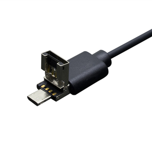 ミヨシ シェア機能付きmicroUSBケーブル(1m) USB-MS201/BK-イメージ2