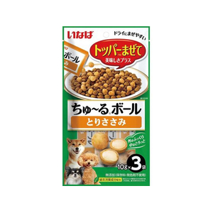 いなば ちゅーるボール とりささみ 10g×3P FCD566H-イメージ1