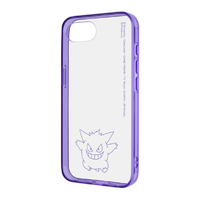 レイアウト iPhone 16e用『ポケットモンスター』Like standard 耐衝撃 ハイブリッドケース Charaful ゲンガー RT-PP50UC/GG2M