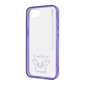 レイアウト iPhone 16e用『ポケットモンスター』Like standard 耐衝撃 ハイブリッドケース Charaful ゲンガー RT-PP50UC/GG2M-イメージ1