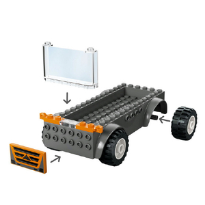 レゴジャパン LEGO シティ 60491 バイク輸送車 60491ﾊﾞｲｸｺﾞｿｳｼﾔ-イメージ6