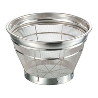 弁慶 BK 18-8 深型ざる(米揚ざる) 27.5cm (3.5升) 27.5cm275mm185mm3.5升 FCL1343-028294001