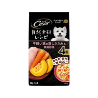 マースジャパン シーザー 自然素材レシピ ささみ農園野菜60g×4 FC460RW