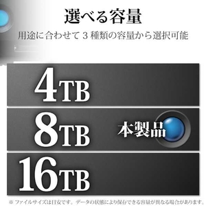LACIE LaCie 1big dock HDD 8TB STHS8000800-イメージ2