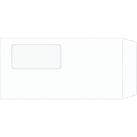 オキナ A4ぴったりマドアキ封筒長6ホワイト事務用 1000枚 F869426-WA30WH