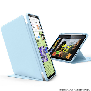 ESR ES27661 iPad Air(M3/M2/第5/4世代)用Flip ペンホルダー付き