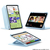 ESR iPad Air(M3/M2/第5/4世代)用Flip ペンホルダー付きハイブリッドケース スカイブルー ES27661-イメージ2