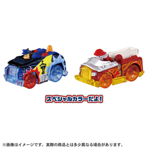 タカラトミー パウ・パトロール ダイキャストビークル スペシャルコレクション チェイス/マーシャル/トラッカー チェイス ﾊﾟｳﾊﾟﾄDVCﾁｴｲｽﾏ-ｼﾔﾙﾄﾗﾂｶ--イメージ2