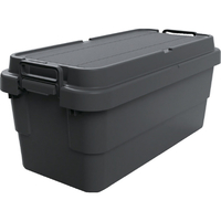 トラスコ トランクカーゴ フラット天板仕様 ７０Ｌ 黒 TRUSCO 道具箱“トランクカーゴ” フラット天板仕様 BLKCF-70