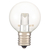 オーム電機 LED電球 E17口金 全光束55lm(1．2Wミニボール球) 電球色相当 LDG1L-H-E17 15C-イメージ2
