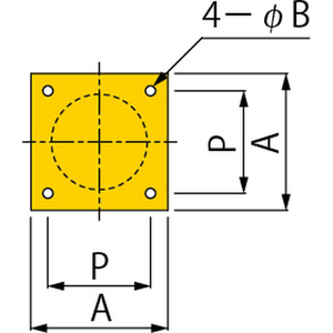 エスコ φ76.3×850mmバリケードスタンド(S製・フック付 FCJ027N-EA983FK-102-イメージ2