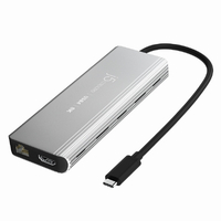 j5 create JCD403 USB4 8K 2．5G LAN 6in1マルチハブ スペース