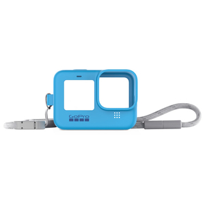 GoPro HERO9 Black用スリーブ+ランヤード ブルー ADSST-003 GoPro HERO9 Black用スリーブ+ランヤード ブルー ADSST-003