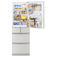 三菱 MR-BD46M-W 【右開き】455L 5ドア冷蔵庫 アプリ対応 BDシリーズ