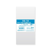 シモジマ ピュアパックS 厚0.03×90×180 100枚 FCV4219-6798217