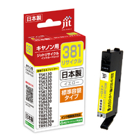 JIT リサイクルインク カートリッジ イエロー JIT-C381Y