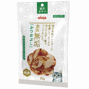 アイシア 金缶無垢 かつおぶし 20g ｷﾝｶﾝﾑｸｶﾂｵﾌﾞｼ20G-イメージ1