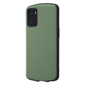レイアウト OPPO A55s 5G用耐衝撃ケース ProCa オリーブ RT-OPA55AC3/OV-イメージ1
