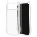 ラスタバナナ iPhone Air用MIMI 猫耳ケース TPU×PC クリアグリッター 9187IP5CHPCLGL