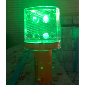 エスコ LED現場点滅燈(ソーラー充電) FCJ029N-EA983FS-9A-イメージ4