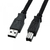 サンワサプライ ナイロンメッシュUSB2．0ケーブル(5m) ブラック KU20-NM50K2-イメージ1