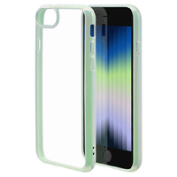 ラスタバナナ iPhone SE(第3世代)/SE(第2世代)/8/7用AURORA FRAME ハイブリッドケース TPU×PC ミント 7411IP247HB