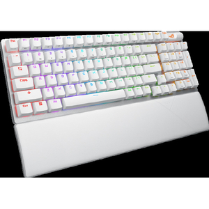 ASUS ROG Strix Scope II 96 Wireless ゲーミングキーボード White SCOPE296WLWHTNXSWUSABS-イメージ2