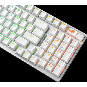 ASUS ROG Strix Scope II 96 Wireless ゲーミングキーボード White SCOPE296WLWHTNXSWUSABS-イメージ4