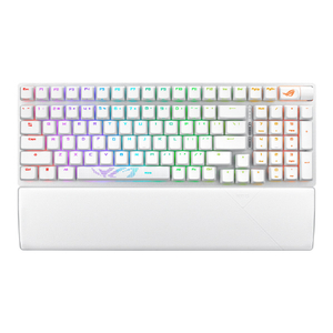ASUS ROG Strix Scope II 96 Wireless ゲーミングキーボード White SCOPE296WLWHTNXSWUSABS-イメージ7