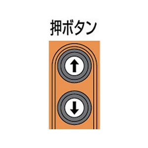 キトー 電気チェーンブロック キトーセレクト 1速形 単相200V 240kg×3m 0.2431033020 FC524HA-3210154-イメージ2