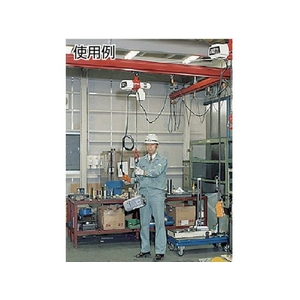 キトー 電気チェーンブロック キトーセレクト 1速形 単相200V 240kg×3m 0.2431033020 FC524HA-3210154-イメージ4