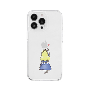 AKAN iPhone 15 Pro Max用ソフトクリアケース アリス AK25662I15PM-イメージ1