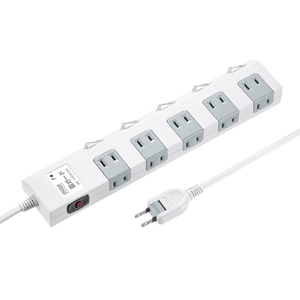 サンワサプライ 節電タップ(2P・10個口・3m) TAP-SP2110SW-3-イメージ1