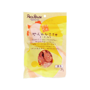 ペッツルート 素材メモ やんわかささみ チーズ入り 70g FC07508-イメージ1