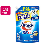 KAO アタック抗菌EX つめかえ用 1590g×6個 FCD245J