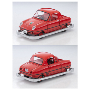 トミーテック トミカリミテッドヴィンテージ NEO こどもの国×TLV ダットサン ベビイ レストア車(赤) フィギュア付 TLVｺﾄﾞﾓﾉｸﾆﾀﾞﾂﾄｻﾝﾚｽﾄｱｼﾔｱｶ-イメージ2
