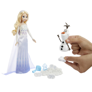 マテル HYH10 アナと雪の女王 エルサとオラフ ポンっとスタンプ!ゆきあそび ｱﾅﾕｷｴﾙｻﾄｵﾗﾌｽﾀﾝﾌﾟﾕｷｱｿﾋﾞ-イメージ3