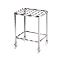 エムテートリマツ MT/18-8 角型 ざる置台 H-D H600mm 10147 FCL6242-011167001