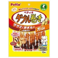 ぺティオ ササミMOGUハードダブル巻きガム10本 ｻｻﾐWﾏｷｶﾞﾑｽﾅｷﾞﾓﾊ-ﾄﾞ10ﾎﾝ